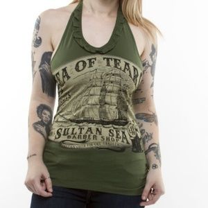 Lucky 13 Weekend Warrior Halter Top